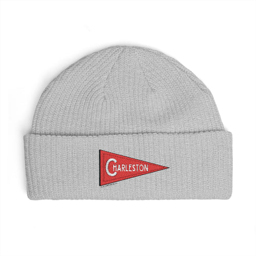 Red Flag Cuff Beanie - Red flags won't keep you warm very long. This will.